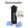 Watersafe+ füldugók AR KI Tech méréssel Mérés