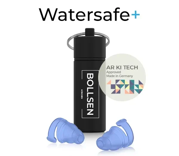 Watersafe+ füldugók AR KI Tech méréssel Mérés