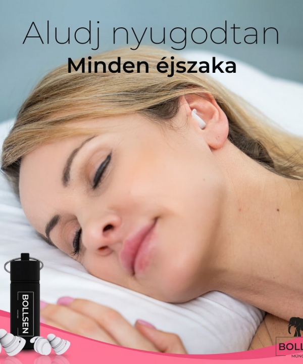 Alternative view of Alváshoz való füldugók Life+ Pink Edition | Különleges kiadás a BOLLSEN-től