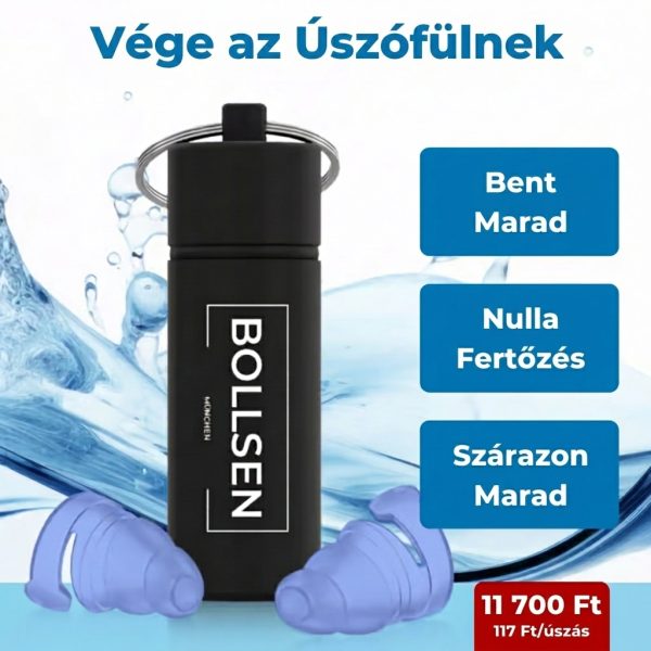 Watersafe+ füldugók úszáshoz