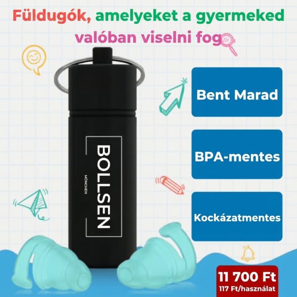 Kidz+ gyermek füldugók úszáshoz