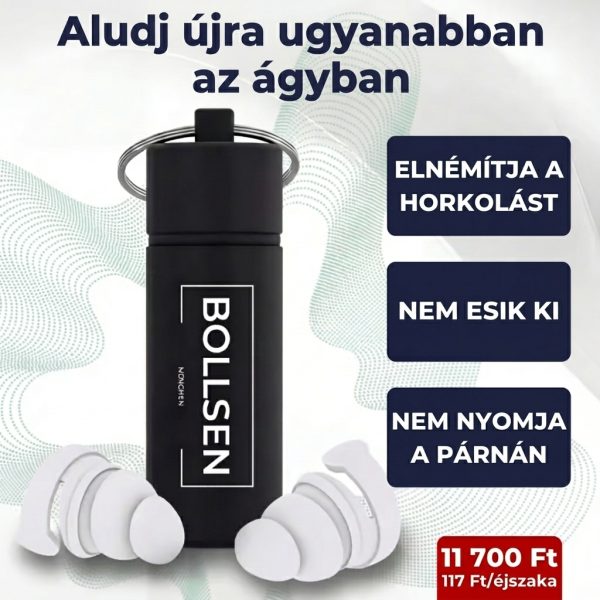 Life+ füldugók alváshoz és horkolás ellen