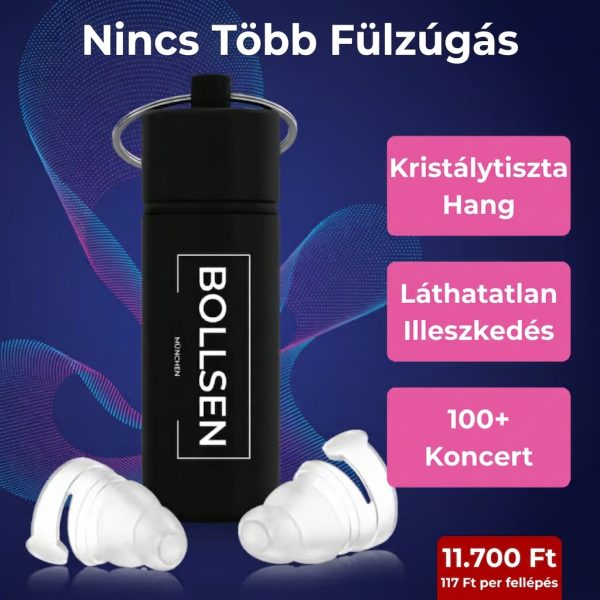 Music SoundPRO füldugók koncertekhez és fesztiválokhoz